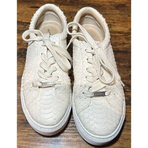 J/SLIDES NYC White Sneakers Size 8 Pre-Owned